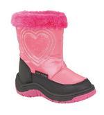 Girls 'Zoe' Winter Snow Boots (Pink)